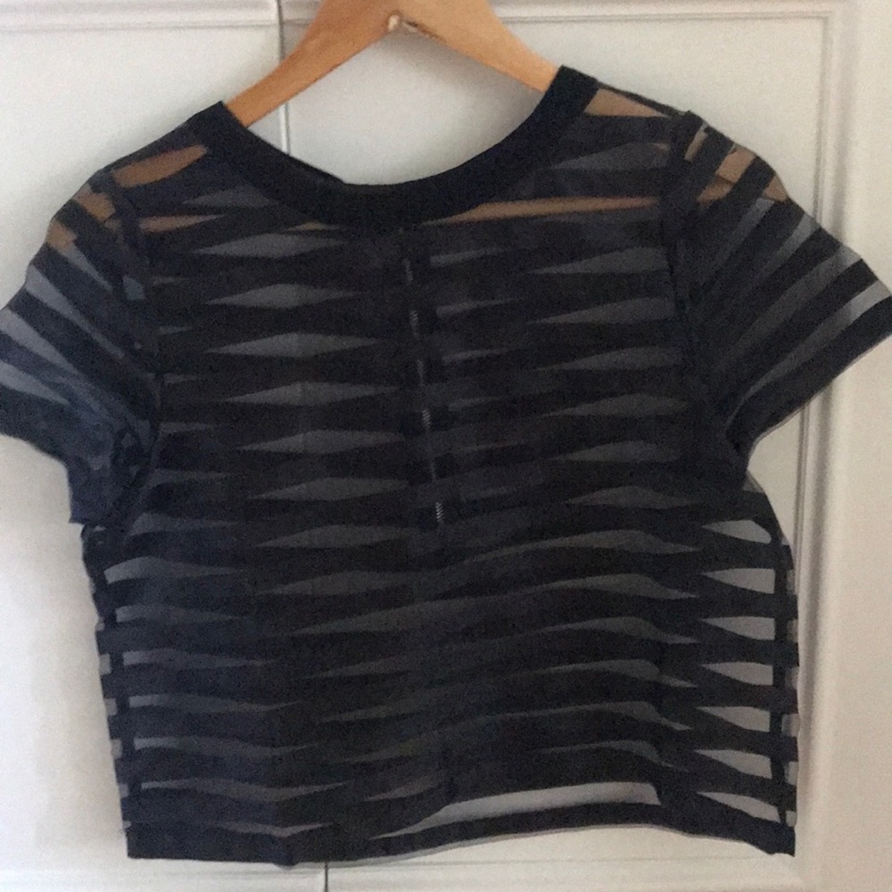 GIRLS ON FILM (brand from ASOS) black top